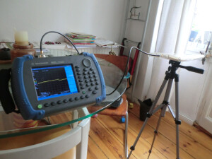 frequenzselektive Messung von 5 G-Strahlung und bis 20 GHz