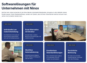 Ninox-Softwarelösung
