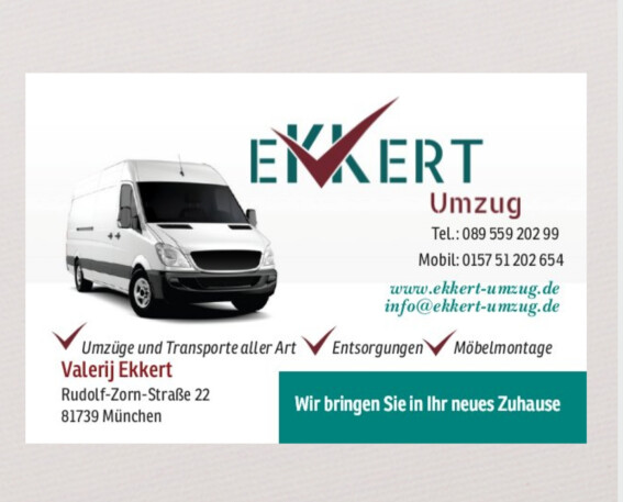 EKKERT #Umzug #München #perlach #Umzugsfirma #Umzugsunternehmen #Bewertung #günstig #Transport