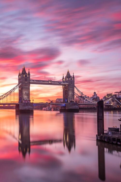 Sunrise in London