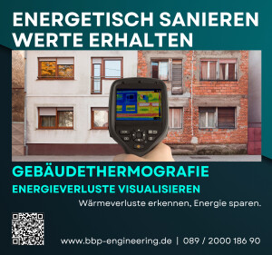 Wärmeverluste erkennen, Energie sparen.