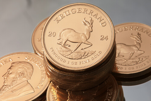 Weltweit bekannte und beliebte Goldmünze Krügerrand aus Südafrika. In unserem Online-Shop sofort verfügbar mit einer Auswahl von verschiedenen Jahrgänge.