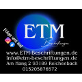 ETM -Beschriftungen