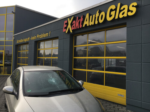 Steinschlag an der Frontscheibe