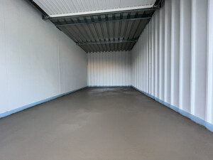 schwimmender Zementestrich Garage
