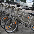 Fahrradstation mit E-Bike-Verleih