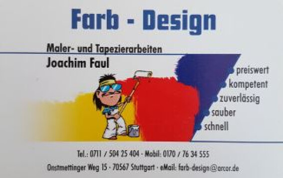 Farb - Design Joachim Faul