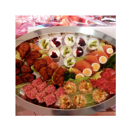 Snacks und Speisen