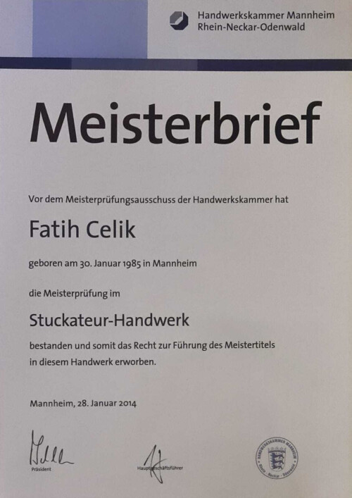 Meisterbrief