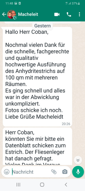 Bewertung WhatsApp