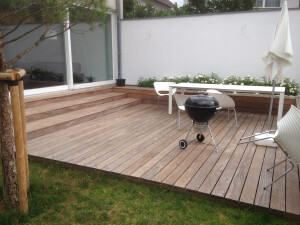 Terrassenanlage in Holz