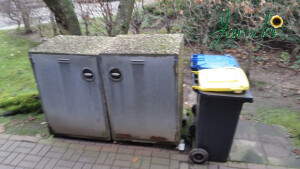 Mülltonne vorher