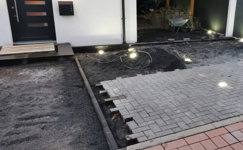 Pflasterarbeiten
