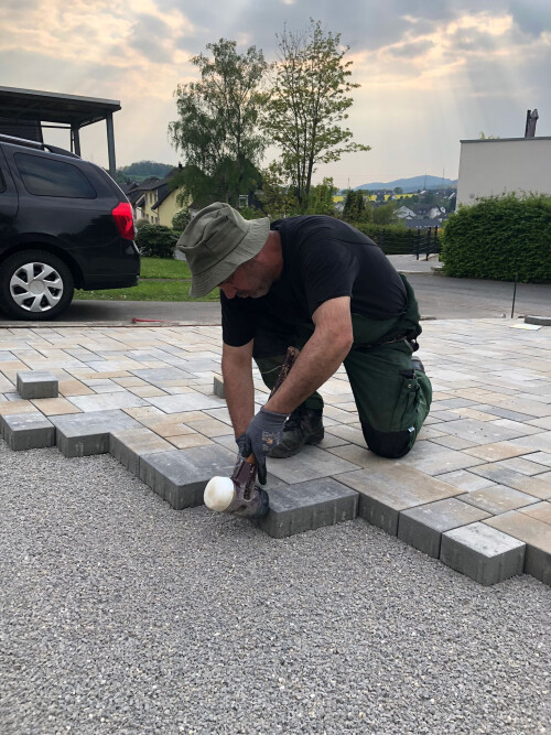 Pflasterarbeiten