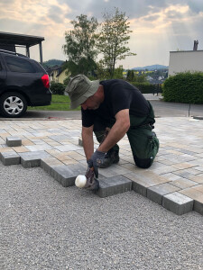 Pflasterarbeiten