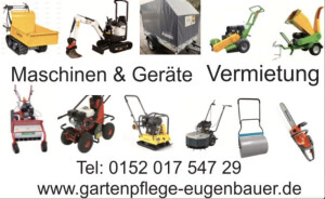 Maschinen & Gerätevermietung