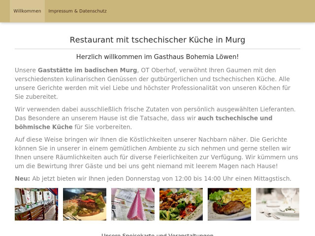 http://www.gaststaette-bohemia-loewen.de/