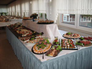 Buffet nach Wunsch