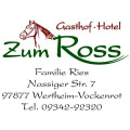 Gaststätte Ross-Vockenrot A. Ries Gasthof