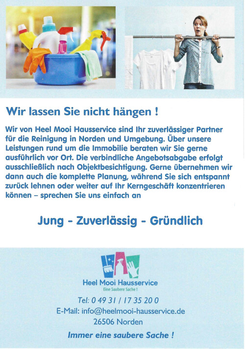 Flyer von Hinten