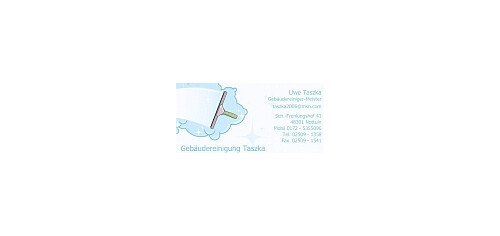 Gebäudereinigung Taszka - Meisterbetrieb