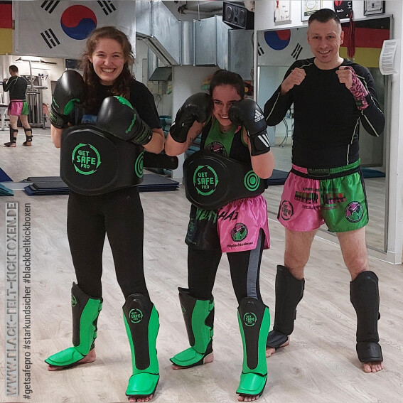 GETSAFEpro Frauen Kickboxen PersonalTraining Mainz
