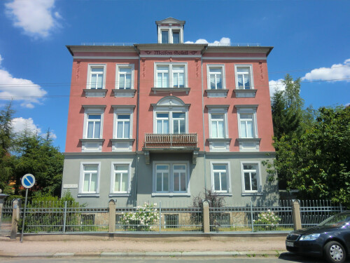 Ansicht von der Straße