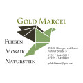 Gold Marcel Fliesen-Mosaik-Naturstein