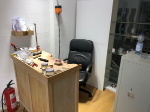 Goldschmiedtisch Werkbank
