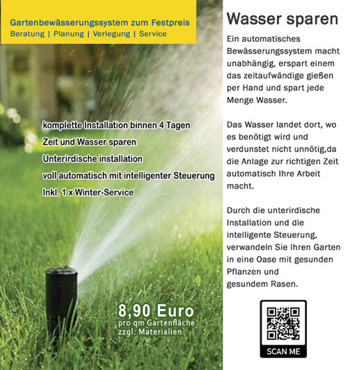 Garten Bewaesserung System Angebot