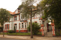 Wir sitzen im Dichterviertel von Erfurt auf 2 Etagen.
