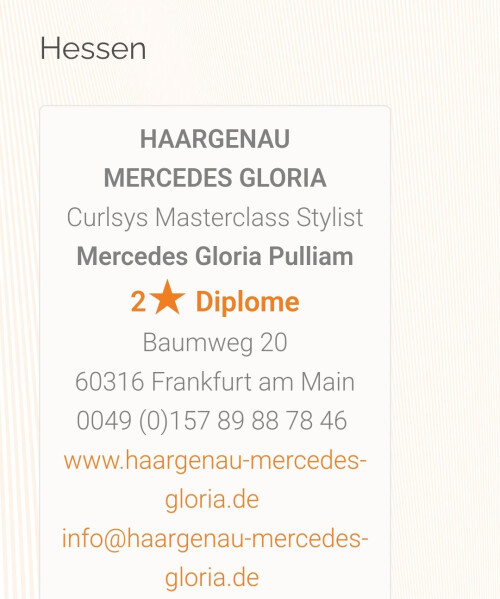 CURLSYS MASTER 2 Sterne Diplom