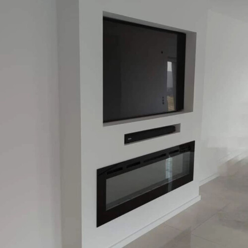 Fernsehwand