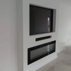 Fernsehwand