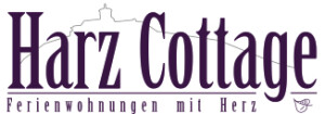Logo Harz Cottage Bad Lauterberg Ferienwohnungen mit Herz