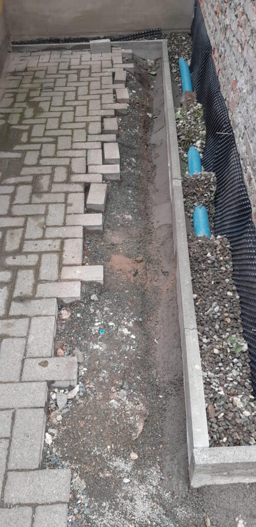 Pflasterarbeiten