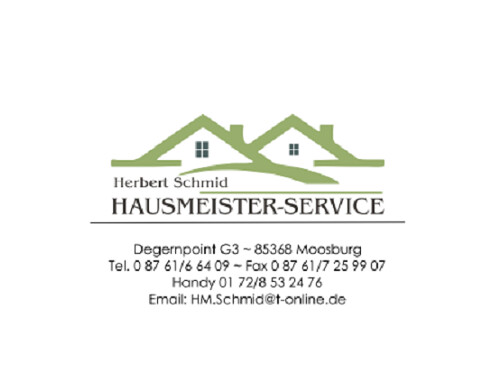 Logo Hausmeisterservice Schmid in Moosburg