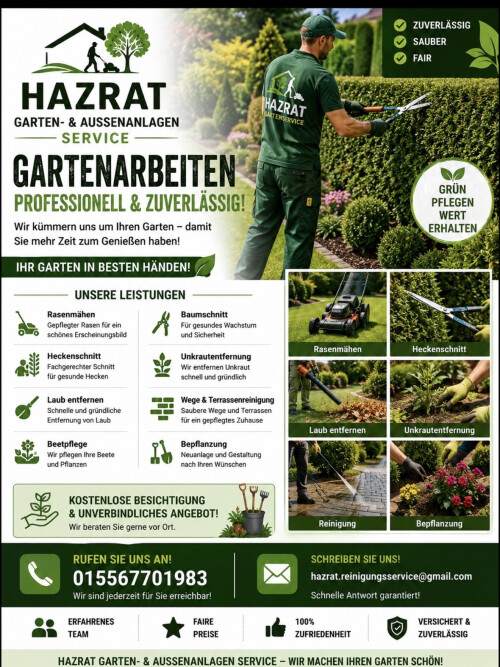 Gartenarbeiten