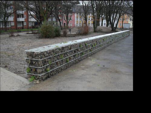 Vornholt Herne Gabionen Fertig