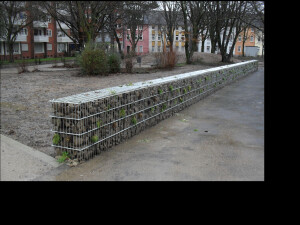 Vornholt Herne Gabionen Fertig