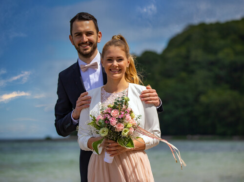 Hochzeit Rettungsturm Binz - heiraten im Müther Turm am Ostseestrand auf Rügen