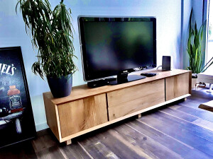 Lowboard Eiche Massiv