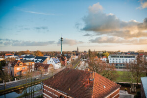 Blick über Papenburg