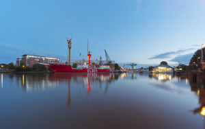 Blick über den Hafen