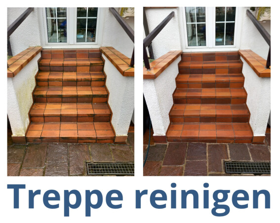 Treppe reinigen