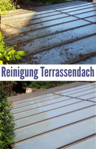 Terrassendach reinigen