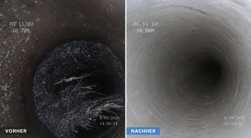 Sanierung: Wurzeleinwuchs beseitigt.