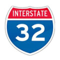 Bild: Interstate 32 in Aachen
