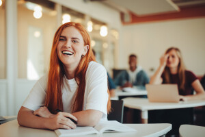 Kursteilnehmerin an der iQ Lingua Sprachschule in Darmstadt