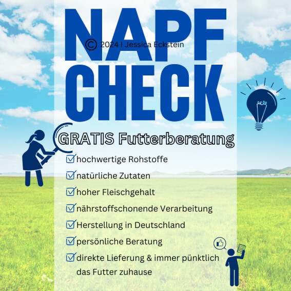 NapfCheck Gratis Futterberatung